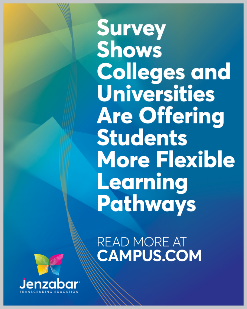 Survey Shows Colleges and Universities Are Offering Students More Flexible Learning Pathways